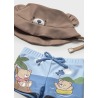 Conjunto baño con gorro osos bebe niño mayoral