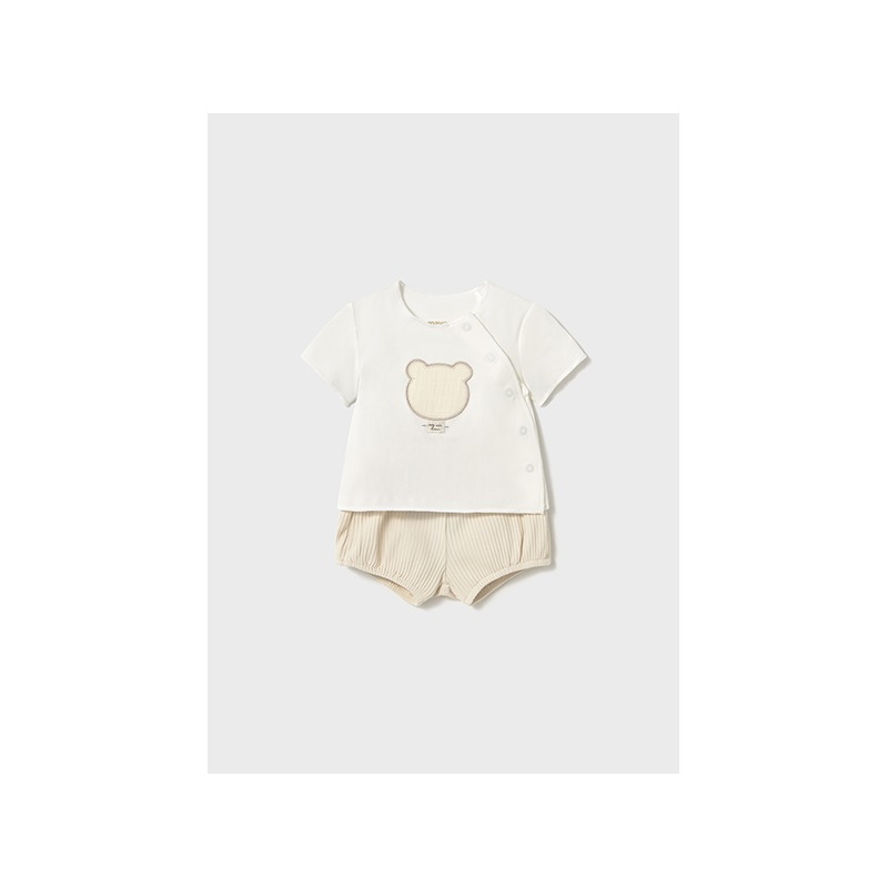 Conjunto pantalon corto bebe mayoral