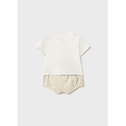Conjunto pantalon corto bebe mayoral