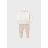 Conjunto polaina tricot bebe mayoral