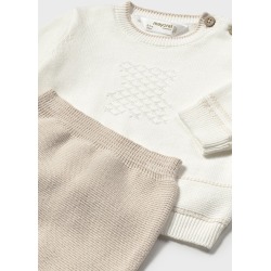 Conjunto polaina tricot bebe mayoral