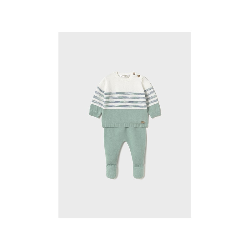 Conjunto polaina tricot bebe mayoral