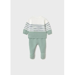Conjunto polaina tricot bebe mayoral