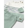 Conjunto polaina tricot bebe mayoral