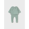 Conjunto polaina tricot bebe niña mayoral