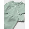 Conjunto polaina tricot bebe niña mayoral