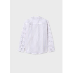 Camisa m/l cuello mao rayas chico mayoral