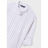Camisa m/l cuello mao rayas chico mayoral