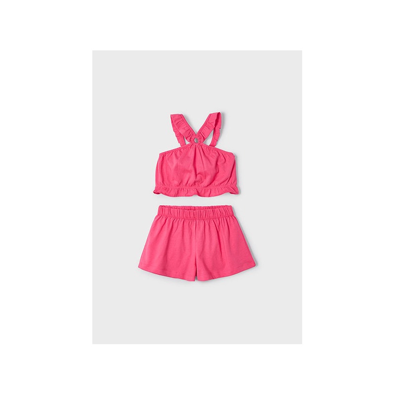 Conjunto short punto niña mayoral