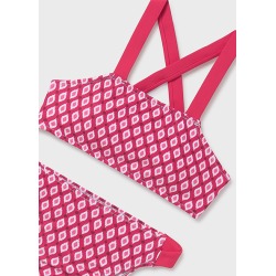 Bikini top rombos chica mayoral
