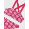 Bikini top rombos chica mayoral