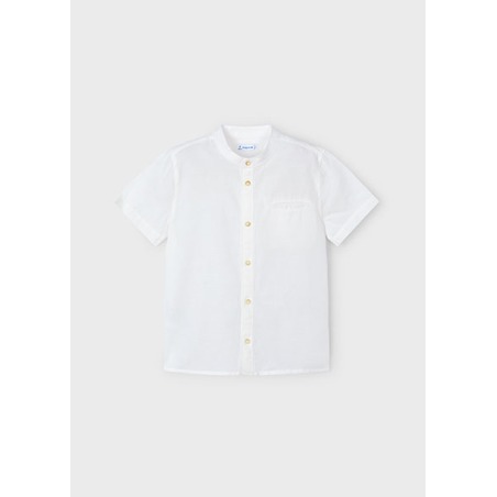 Camisa m/c cuello mao lino niño mayoral