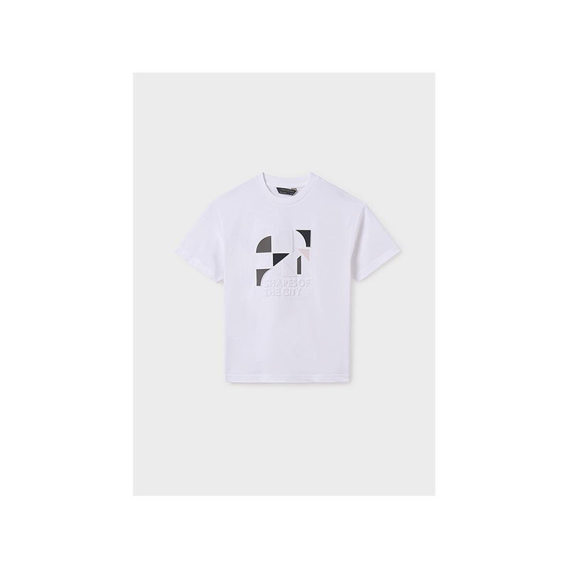 Camiseta m/c embossed chico mayoral