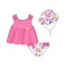 Conjunto baño 3 piezas bebe niña mayoral