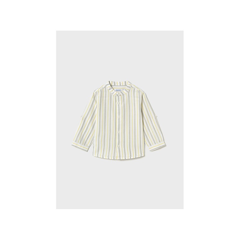 Camisa m/l lino cuello mao bebe niño mayoral
