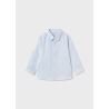 Camisa m/l lino rayas bebe niño mayoral
