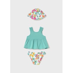 Conjunto baño 3 piezas bebe niña mayoral
