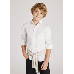 Camisa m/l vestir chico...