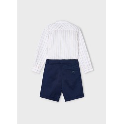Conjunto bermuda camisa c/mao niño mayoral