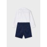 Conjunto bermuda camisa c/mao niño mayoral
