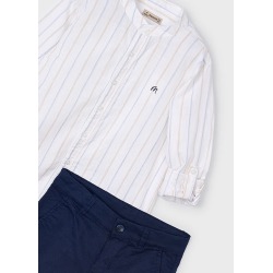 Conjunto bermuda camisa c/mao niño mayoral