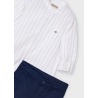 Conjunto bermuda camisa c/mao niño mayoral