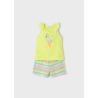Conjunto short aplicaciones niña mayoral