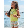 Conjunto short aplicaciones niña mayoral