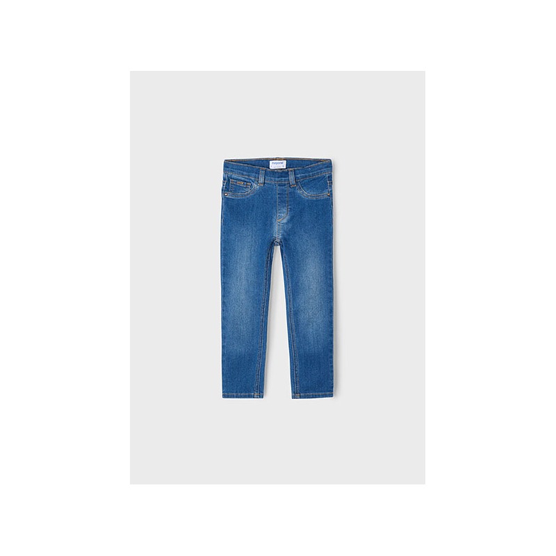 Pantalon cerrado tejano basico niña mayoral