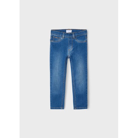 Pantalon cerrado tejano basico niña mayoral