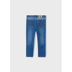 Pantalon cerrado tejano basico niña mayoral