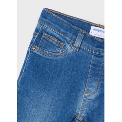 Pantalon cerrado tejano basico niña mayoral