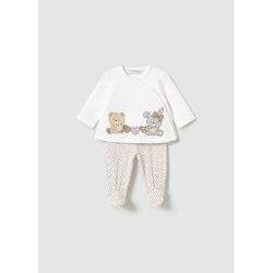 Conjunto polaina bebe niña...