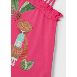 Vestido asimetrico niña mayoral