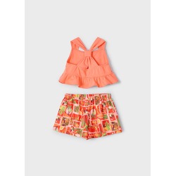 Conjunto short punto crepe niña mayoral