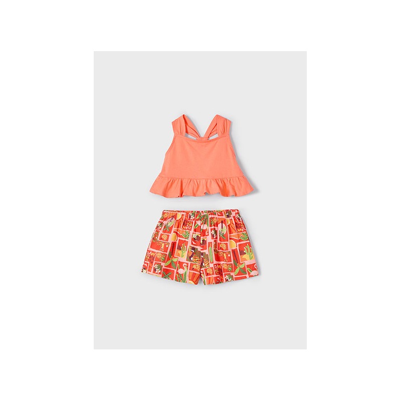 Conjunto short punto crepe niña mayoral