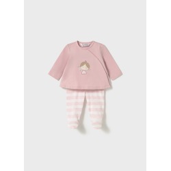 Conjunto polaina bebe niña...