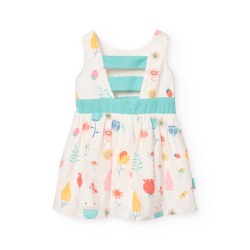 Vestido saten niña Boboli