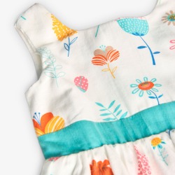Vestido saten niña Boboli