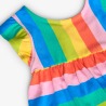 Vestido de punto niña multicolor Boboli