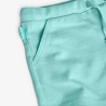 Conjunto camiseta y pantalón corto punto niña Boboli
