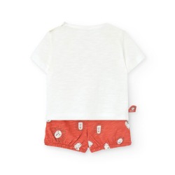 Conjunto corto leon bebe niño Boboli