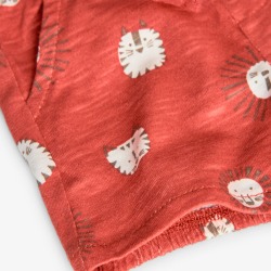 Conjunto corto leon bebe niño Boboli