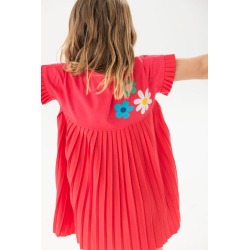 Vestido punto flores niña Boboli