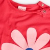 Vestido punto flores niña Boboli