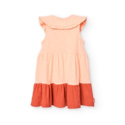 Vestido punto flame niña Boboli