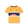 Camiseta punto niño estampado cara Boboli