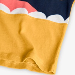 Camiseta punto niño estampado cara Boboli