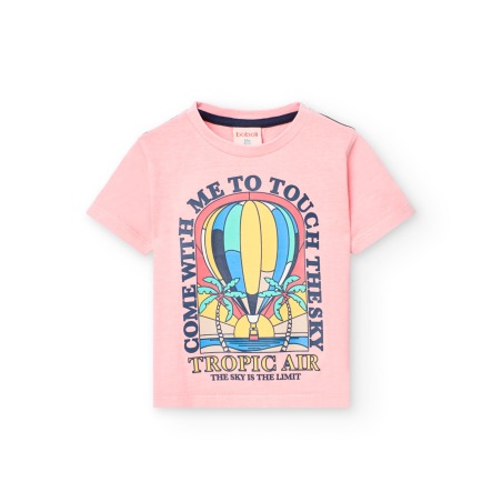 Camiseta punto niño tropic Boboli