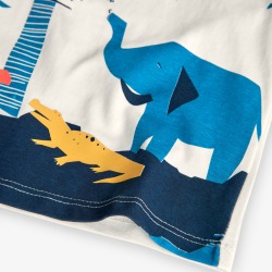 Conjunto camiseta y shorts punto niño Boboli
